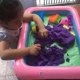 thumbnail image 2 of Mesa de almacenamiento de juguetes para niños en interiores, piscina inflable, castillo grande, arenero, 2 of 4