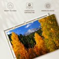 thumbnail image 6 of Elephant Stock Pikes Peak In Autumn Wall Art - Horizontal Canvas Wall Art - Living Room Wall Decor - Nature Canvas - Gold And Gray Decor - 12" x 8", 6 of 8
