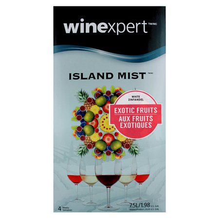 Merlot White Zinfandel Wine - Exotic Fruits White Zinfandel (Island Mist)