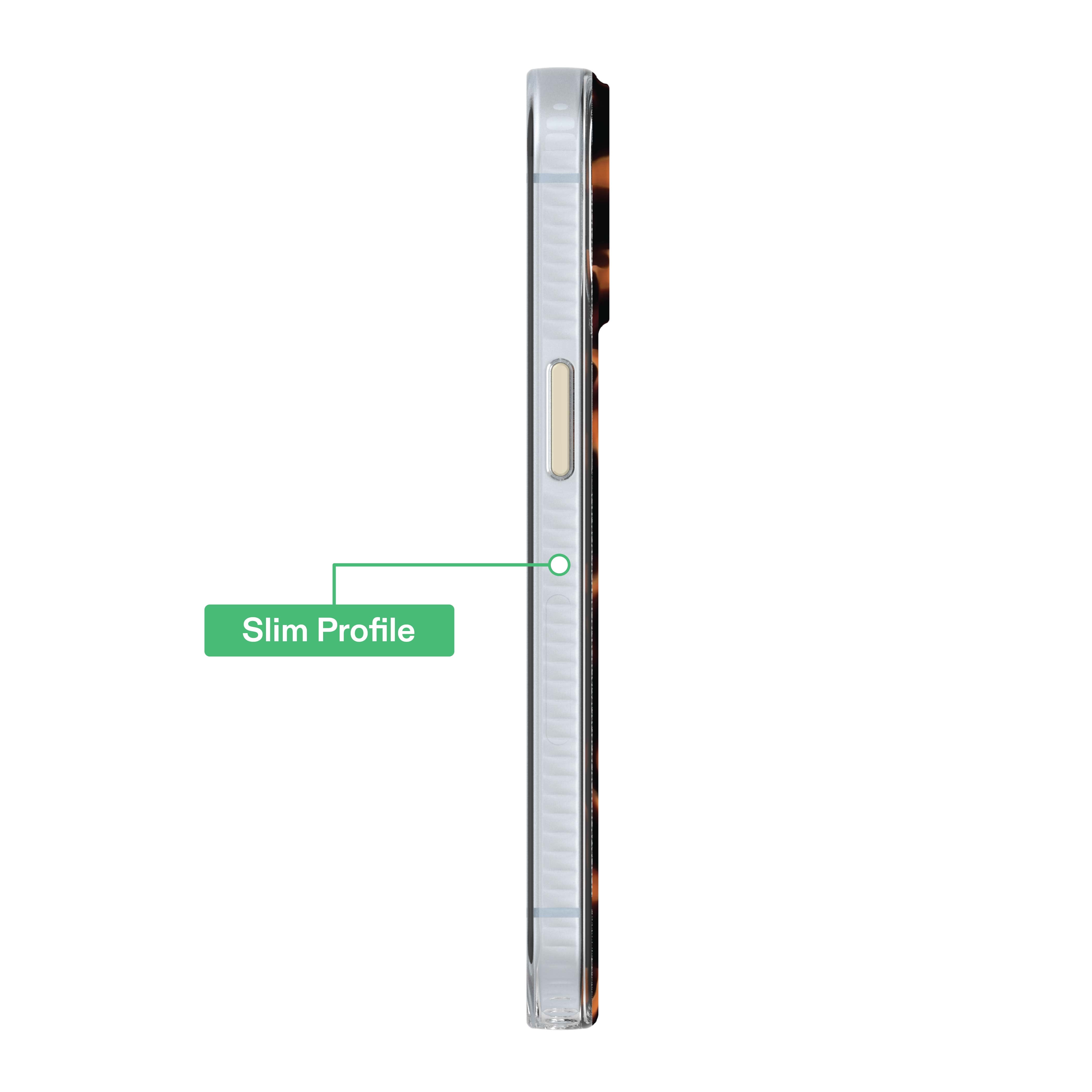 onn Phone Case for iPhone 17e / 16e / 15 / 14 / 13, MagSafe Compatible - Tortoise Shell