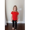 thumbnail image 4 of Clementine Apparel Big Girls' Three-Pack Everyday Crew Neck T-Shirts 3-Pack, Sizes 4-16, 4 of 5