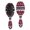 Red Christmas Deer and Snowflake Pattern, variant on Red Christmas Deer and Snowflake Pattern Brush, Detangling Hair Brush, Paddle Styling Brush, Round Tip Bristles Gifts for for Men Women Kids
