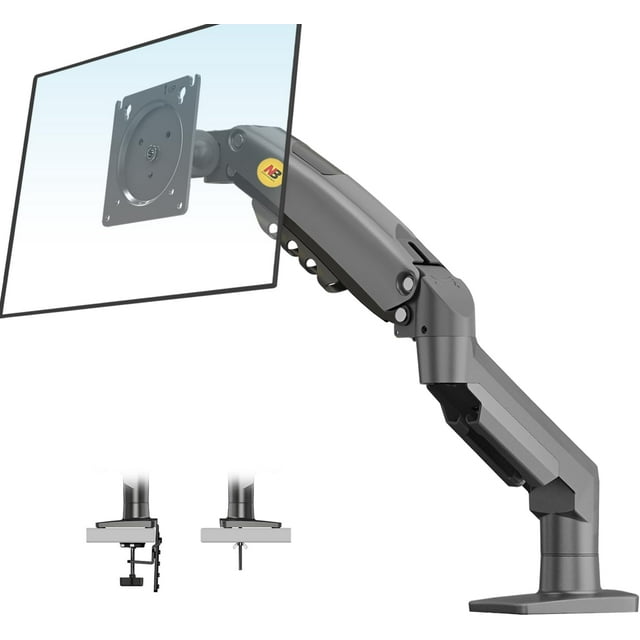 Monitor Mount,Fits 17-30" or Bigger Computer Monitors(Within 19.8lbs), Adjustable Stand with Tilt Rotation Swivel Function, Desk Mount F80