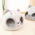 thumbnail image 3 of Wdftyju Perro gato tienda casa perrera invierno cálido gato cama nido gato cabeza en forma de almohadilla para dormir Wdftyju 5dw8ts4sr1ts8um0D02, 3 of 8