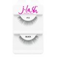 thumbnail image 1 of Pestañas postizas J Lash Daily #12 negras reutilizables hechas a mano, 1 of 1