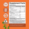 thumbnail image 5 of Omega 3 Gummies for Adults - Vegetarian Omega 3 6 9 DHA Gummies for Brain Bone and Heart Health and Joint Support - Burpless Halal Fish Free Plant Based Omega 3 Supplement for Men and Women, 5 of 10