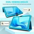 thumbnail image 3 of Fancing for ZOFYWNAS 10 inch Tablet Case,PU Leather Folio Stand Case Cover with Hand Strap for ZOFYWNAS A10-A/Eksvefot Android 14/FancyDay A10/Eksvefot A10/Freeski Octa Core 10 inch Tablet(2XBlue), 3 of 6