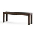 thumbnail image 5 of Grain Wood Furniture Montauk Solid Wood Bench, Barnwood, 5 of 5