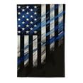 thumbnail image 2 of Shangniulu Garden Yard Flag 12"x 18" Double Sided Polyester Police Honor Flag House Flag Banners for Patio Lawn Outdoor Home Decor White, 2 of 6