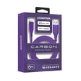 thumbnail image 2 of Powertek USB-A to Lightning Carbon Design Cable - Purple, 2 of 6