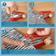 thumbnail image 5 of Mini Sewing Machine Household Sewing Tools Manual Pocket Sewing Machine Thread Outdoor Portability Repair Clothing DIY TMZ, 5 of 5
