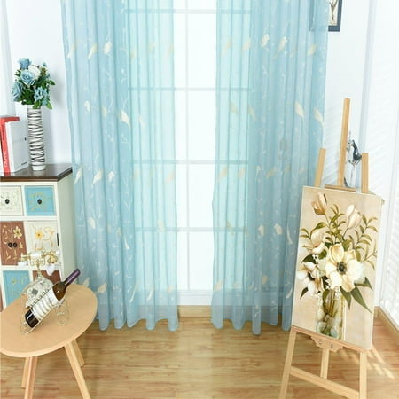 Card Slot Filler Panel AkoaDa 1/2Pcs Oriental Voile Slot Top Bird Panel x1 Cream / Duck Egg Drop Blue Hot Cake ()