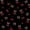 Black Red, variant on Erosebridal Pink Bow Cherry Black Out Curtains for Girls, Vintage Fashion Ribbon Curtains Pack of 2 (42x63 Each)