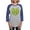 Heather/Blue, variant on CafePress - Ginkgo Leaf Heart - Womens Baseball Tee