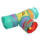 thumbnail image 5 of Juguete de túneles para mascotas pequeñas reducción del aburrimiento juguete de tubo para mascotas pequeño plegable bola de pelo elástica colgante de 3 vías para patio ANGGREK Otros, 5 of 8