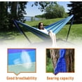 thumbnail image 2 of YRLLENSDAN Hammock with Stand for Outside, Portable Hammock Backyard Hammock Freestanding Hammock Outdoor Hammocks, Blue, 2 of 7