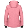thumbnail image 2 of Little Donkey Andy Women's Warm Windproof Ski Insulated Jacket Water Repellent Winter Snowboarding Snow Coat With Detachable Hood Pink L, 2 of 7