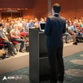 thumbnail image 7 of AdirOffice Podium with Wheels, Hostess Stand for Restaurant, Rolling Podium Stand, Black, 7 of 7