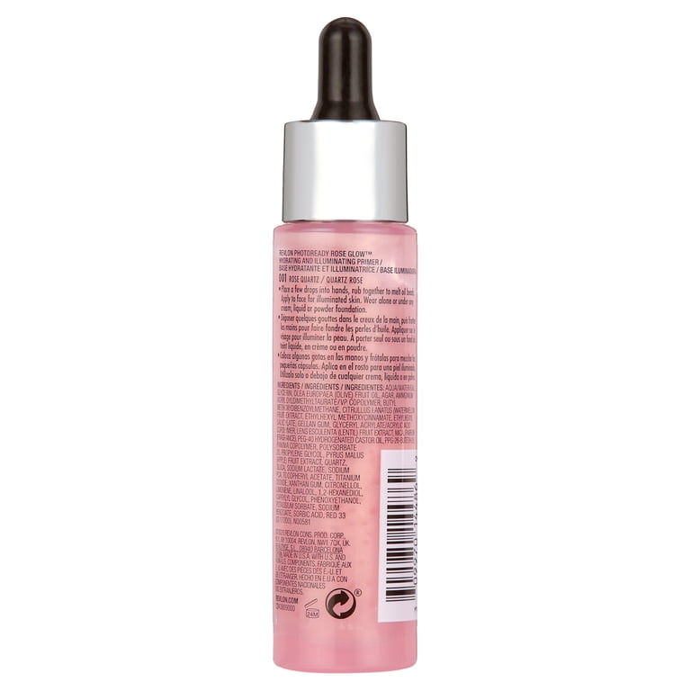 Revlon PhotoReady Rose Glow Face Primer - Hydrating, Illuminating