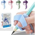 thumbnail image 1 of 4-pack Kids Pencil Grip Pen Toddler Handwriting Finger Training Pen Clip Pen Grip Correction Tool, 1 of 1