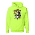 thumbnail image 1 of Wild Bobby, Biker Betty Boop Wild One MC Motorcycle Betty Boop Unisex Hoodie Sweatshirt, Safety Green, Large, 1 of 5