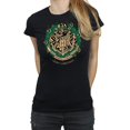 thumbnail image 3 of Harry Potter Womens Christmas Wreath Cotton T-Shirt, 3 of 5