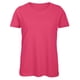 thumbnail image 1 of B&C - Camiseta de manga corta de algodón orgánico modelo Favourite para mujer (Fucsia), 1 of 1