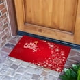 thumbnail image 5 of PALIFEUR Christmas Door Mat, 24"x16" Dirt Trapping Door Mat Indoor Entrance, Absorbent Non-Slip Front Door Mat Outside Entrance, Washable Christmas Stree Doormat for Holiday Party Decorations, 5 of 7