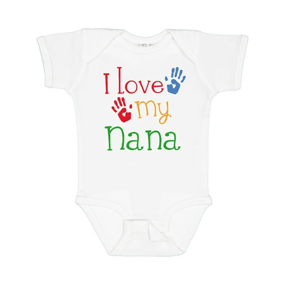 Inktastic I Love My Nana Boys or Girls Baby Bodysuit