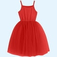 thumbnail image 2 of Tranfacy Robes Décontractées pour Filles, Robe de Fille Fleurie, Robe en Maille Sans Manches à Bretelles Couleur Unie Mode Été Décontractée Col Rond, 2 of 4