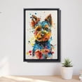 thumbnail image 5 of Yorkshire Terrier Dog Poster Wall Art for Bedroom Living Room Funny Graffiti Dog Picture Cool Dog Decor Wall Art, 5 of 6
