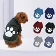 thumbnail image 1 of Small Dog Sweaters Turtleneck Dog Sweaters Knitwear Boys Girls Warm Soft and High Stretch Pet Clothes for Fall Winter，Pet Shirts for Kitten Puppy, 1 of 8