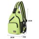 thumbnail image 1 of Bolsa de hombro de tela Oxford a la moda para mujer, mochila grande de viaje de Color sólido Tmvgtek Para Estrenar, 1 of 8