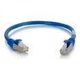 thumbnail image 2 of C2G 10ft Cat6 Ethernet Cable - Snagless Shielded (STP) - Blue - Patch cable - RJ-45 (M) to RJ-45 (M) - 10 ft - screened shielded twisted pair (SSTP) - CAT 6 - molded, snagless, stranded - blue, 2 of 3