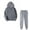 Gray 2 piece outfit for women, variant on Womens Tracksuits Set 2 Piece Casual Sports Outfit Winter Hooded Sweatshirt Jogger Sweatpants Matching Sets Sweatsuits Lounge Sets
