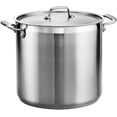 thumbnail image 1 of Tramontina Marmite Couverte Gourmet en Acier Inoxydable 20 Qt, 80120/002DS, 1 of 8