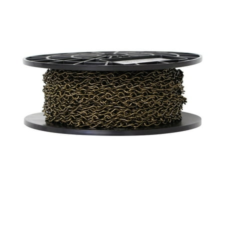 

Single Jack Steel Chandelier Fixture Lighting Hanging Basket Chain (164 Feet) - CH-ST50-U from RCH Hardware