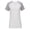 White, variant on BW2204 Color Blocked V-Neck Tee-White-M