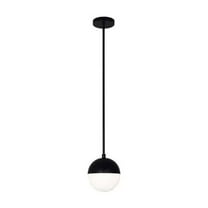 DAY-71P-MB Dainolite Dayana - One Light Pendant-Matte Black Finish