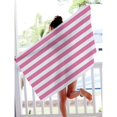 thumbnail image 6 of CuiLiyq Extra Large Beach Towel, Oversized Microfiber Beach Towel 59.8" x 27.5", Striped Lightweight Pool Towel, Swim Travel Towel for Adults Mens Women, Pink, 6 of 6