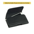 thumbnail image 2 of Strong Durable PU Leather Holster Case for 6-6.5 inch Phones, Mobile Belt Loop, Belt Clip Holder Water Resistant Cover, 2 of 6