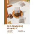 thumbnail image 3 of TeeLux Decaf Chai Black Tea, Decaffeinated Black Tea with Cinnamon, Ginger, Cardamom, Robust & Spicy Flavor, 100 Count, 3 of 8