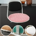 thumbnail image 4 of Round Seat Cushion 30cm Soft Chair Cushions With Non-Slip Washable Corduroy Fabric Seat Cushion With Zip Seat Padding Chair Cushion For Indoor Dining Room, 4 of 5