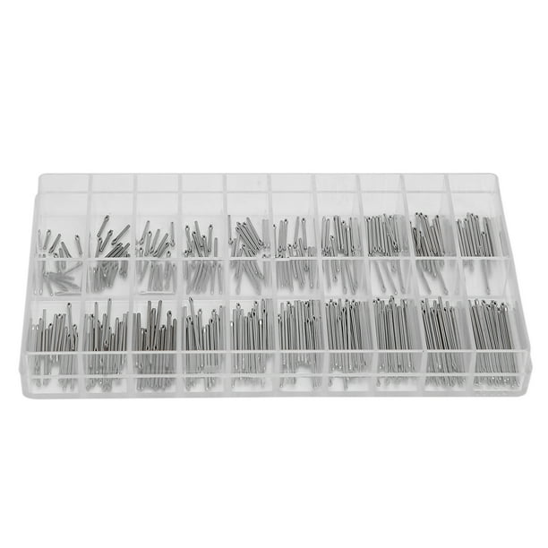 Gupbes 20 Sizes Split Pins Watch Bracelet Link Pins Replacement