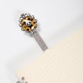 thumbnail image 2 of Panda sunflowers Book Mark: a Vintage Silver Lace-Edged Bookmark - a Thoughtful Gift for Readers and Book Lovers, 2 of 5