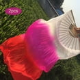 thumbnail image 4 of 1 par de danza del vientre Zulema Velos de abanico 180 cm Accesorios de baile ventilador plegable, 4 of 8