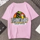 thumbnail image 3 of Camisetas divertidas con estampado de dinosaurio con cerveza Unisex, Harajuku, Camiseta con estampado de animales, camisetas de manga corta informales diarias para hombre, 3 of 5