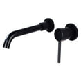 thumbnail image 1 of Ounissouiy Grifo de lavabo oculto Rotación de 360 ​​​​grados Grifo de fregadero frío y caliente de cobre retro Grifo enterrado de pared de doble Accesorios de baño No.1 Ounissouiy HA026336-01, 1 of 1