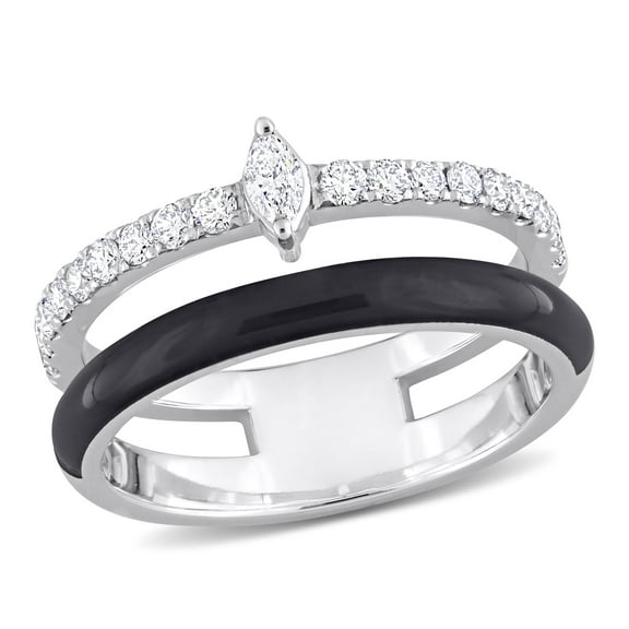 Everly Women's Diamond 14k White Gold Ring