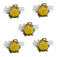 thumbnail image 1 of 5X 10W Water Pump Mini Hydro Generator Turbine Hydraulic Conversion 12V,5 x Generator,Transparent & yellow, 1 of 8